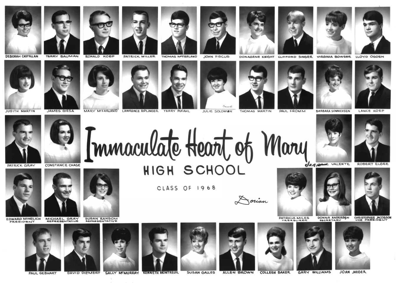 class of 1968